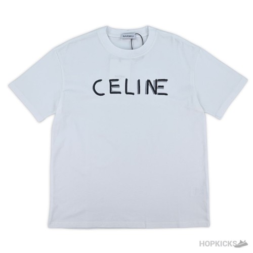 Narmiun Celine Logo Printed T-Shirt (Imported Premium Finish)