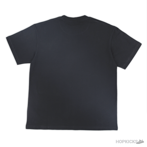 Fendi Roma Italy Printed Black T-Shirt (Imported Premium Finish)