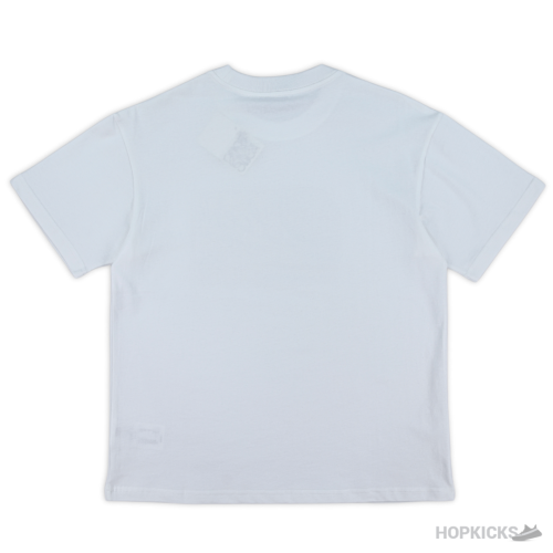 Loewe Weaving Craft Printed White T-Shirt (Imported Premium Finish)