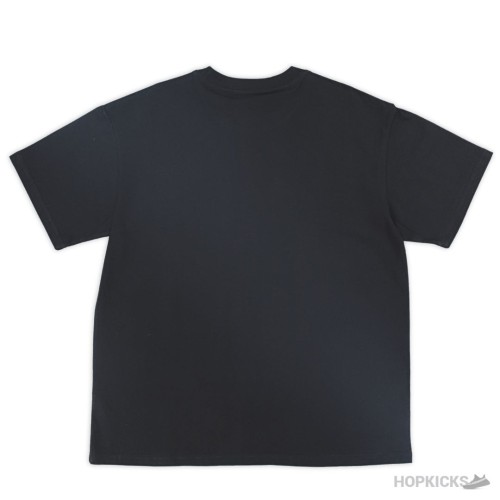 D&G Crown Logo Printed Black T-Shirt (Imported Premium Finish)