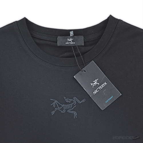 Arc'teryx Arc'Multi Bird Emroidered Black T-Shirt (Imported Premium Finish)