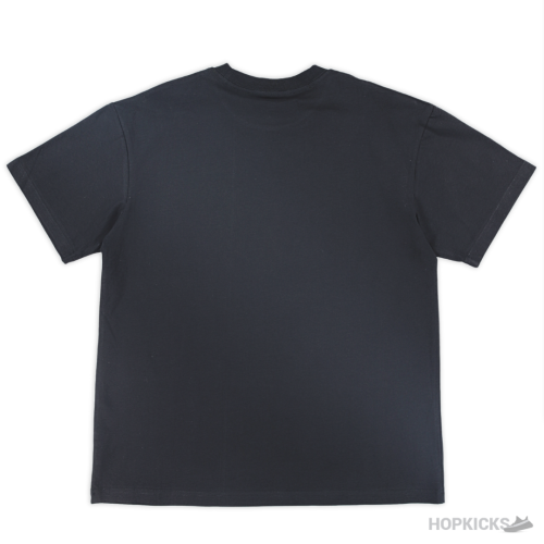 Chrome Hearts Horse Shoe Logo Printed Black T-Shirt (Imported Premium Finish)