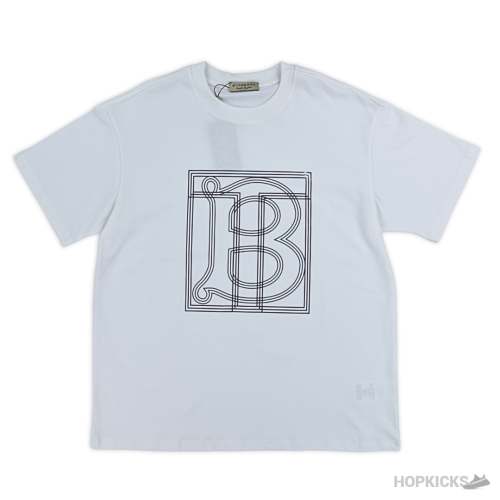 Burberry Monogram Embroidered Logo New T-Shirt (Imported Premium Finish)