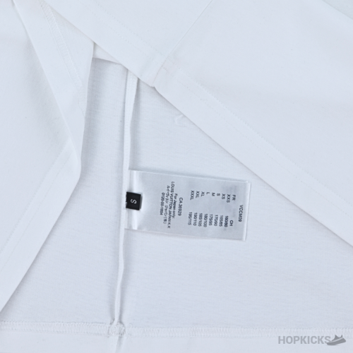Chrome Hearts Horse Shoe Logo Printed White T-Shirt (Imported Premium Finish)