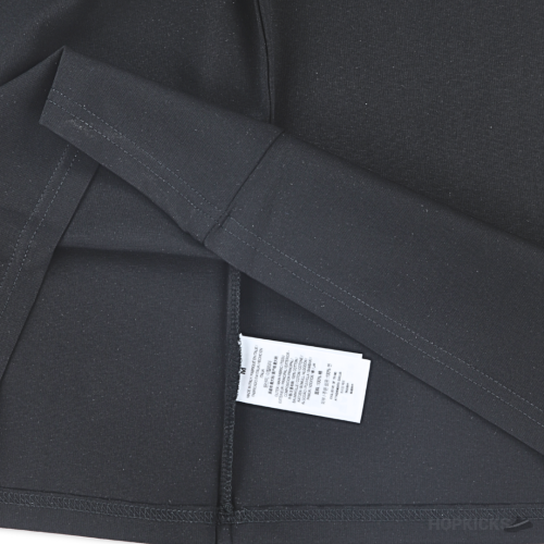 Burberry Logo Embroidered Black T-Shirt (Imported Premium Finish)