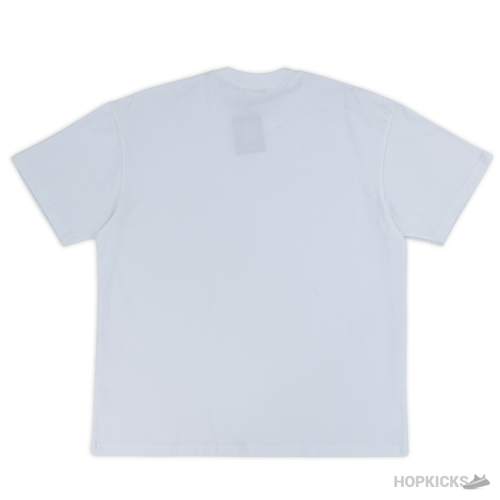 LV Flower Printed White T-shirt (Imported Premium Finish)