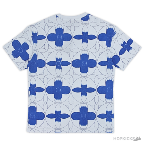 LV All Over Printed White T-Shirt (Imported Premium Finish)