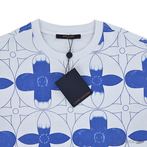 LV All Over Printed White T-Shirt (Imported Premium Finish)