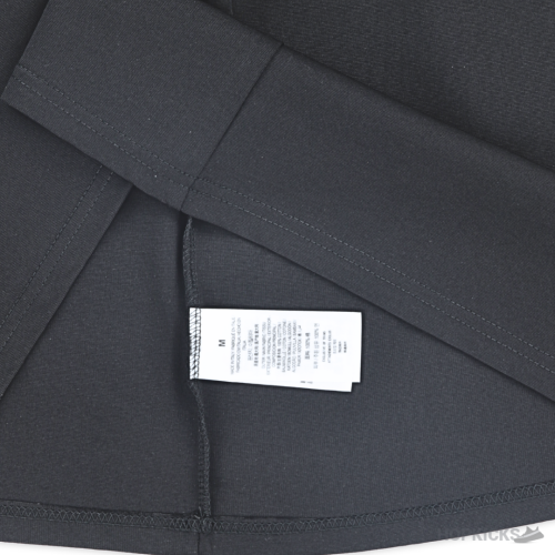 Descente Logo Reflected Printed Black T-Shirt (Imported Premium Finish)
