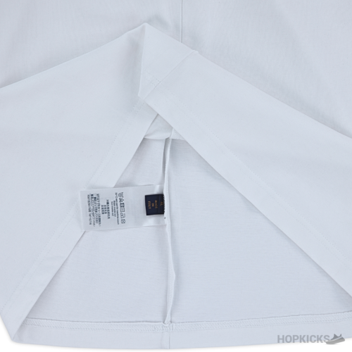 Louis Vuitton Colorful Embroided white T-Shirt (Imported Premium Finish)