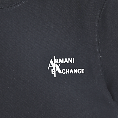 Armani Exchange Logo Black T-Shirt (Imported Premium Finish)