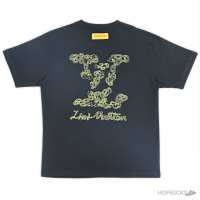 LV Logo Printed Ready to Wear T-Shirt (Imported Premium Finish)