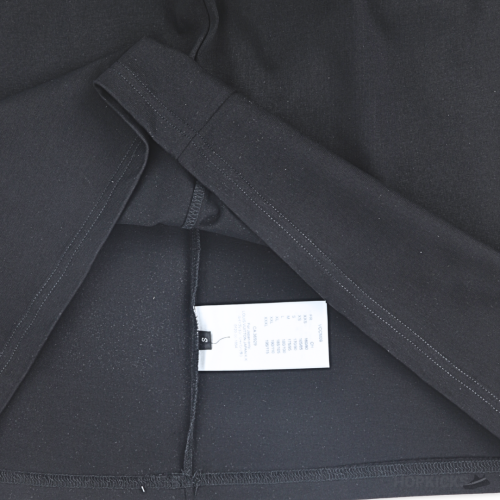 LV Curved Flower Logo Black T-Shirt (Imported Premium Finish)