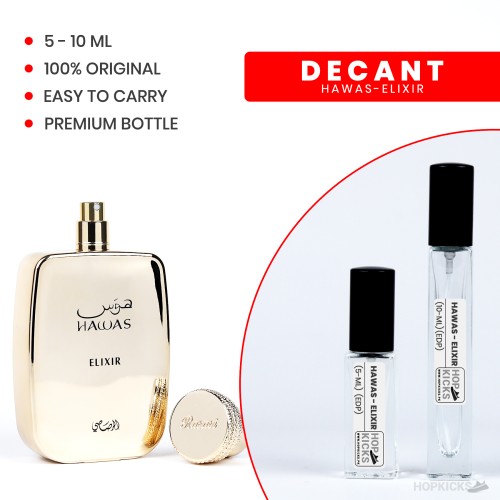 Hawas Elixir (EDP) (Decant) (Authentic/Original) [5ml - 10ml]