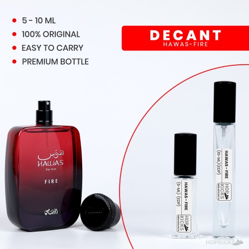 Hawas Fire (EDP) (Decant) (Authentic/Original) [5ml - 10ml]