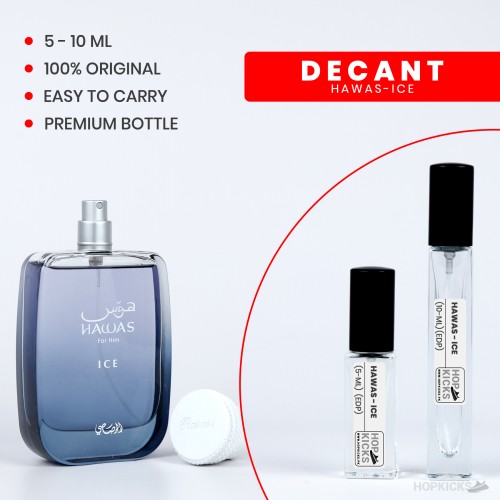 Hawas Ice (EDP) (Decant) (Authentic/Original) [5ml - 10ml]