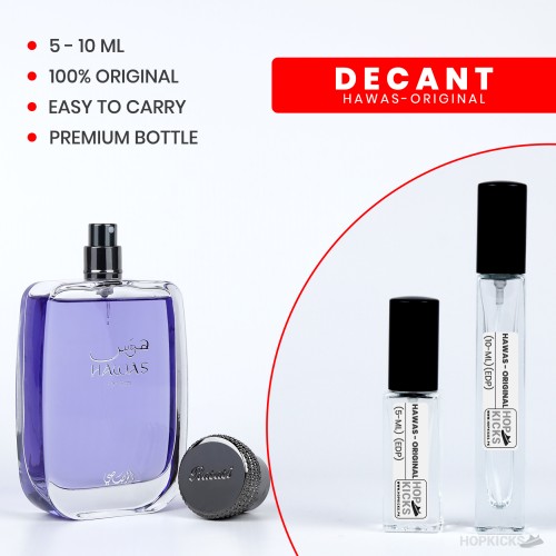Hawas Original (EDP) (Decant) (Authentic/Original) [5ml - 10ml]