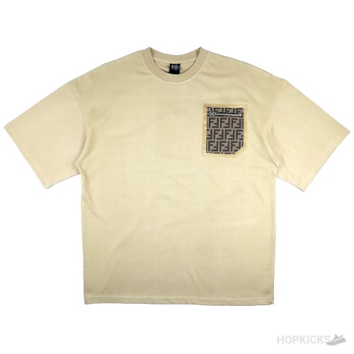 Fendi Beige Jersey T-shirt