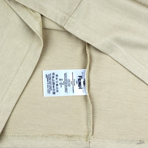 Fendi Beige Jersey T-shirt