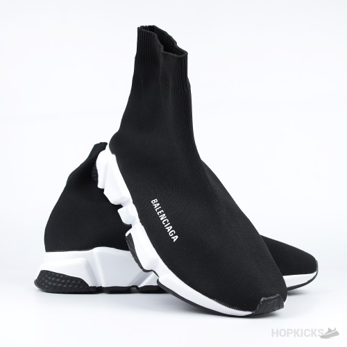 Bale*ciaga Speed Trainers Black White