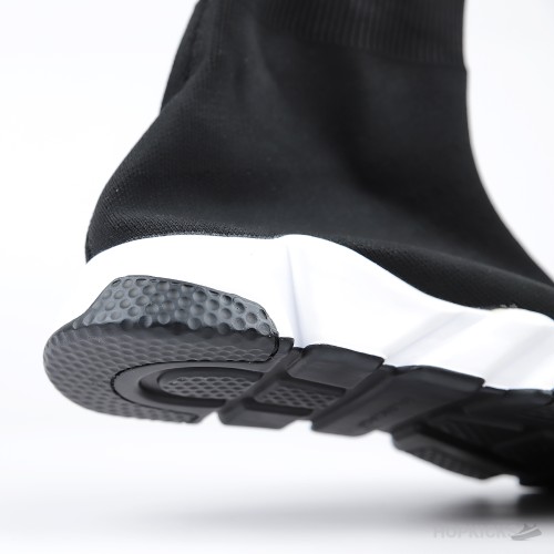 Bale*ciaga Speed Trainers Black White