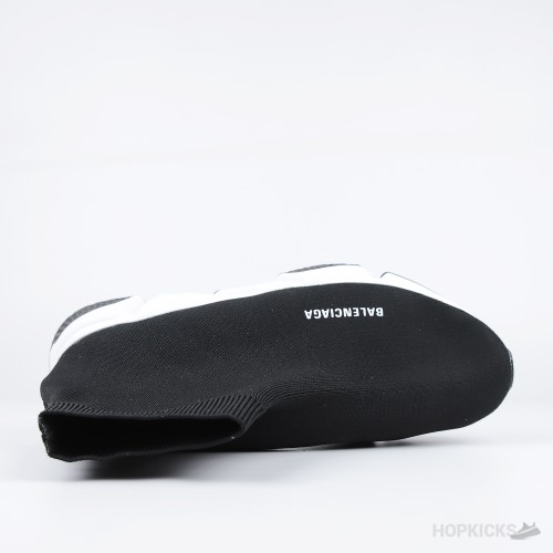 Bale*ciaga Speed Trainers Black White