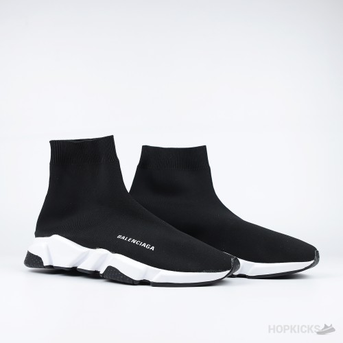 Bale*ciaga Speed Trainers Black White