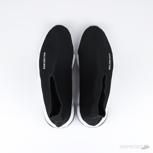 Bale*ciaga Speed Trainers Black White