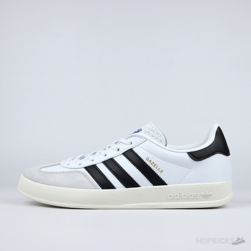  Adidas Gazelle White Black Stripes (Premium Batch)