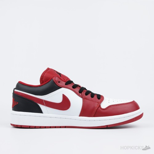 Air Jordan 1 Low 'Bulls' Gym Red White Black Air Jordan 1 Low 'Bulls' Gym Red White Black