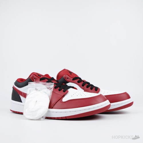 Air Jordan 1 Low 'Bulls' Gym Red White Black Air Jordan 1 Low 'Bulls' Gym Red White Black