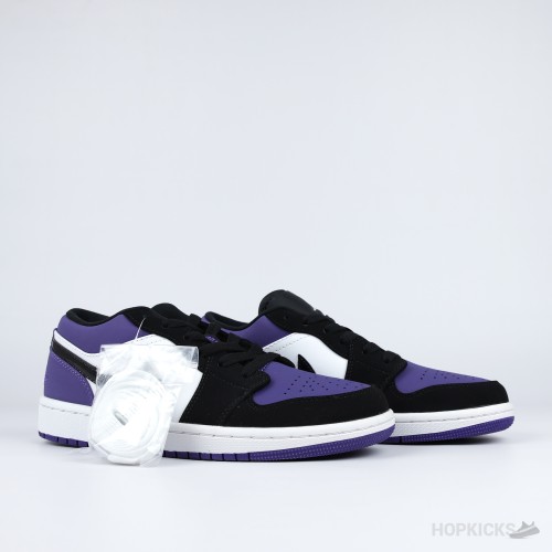 Air Jordan 1 Low "Court Purple" [Without box]