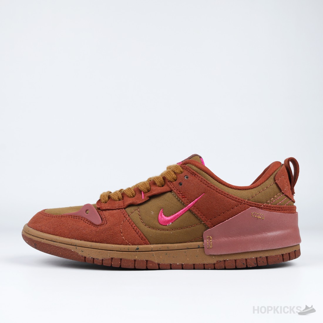 rust pink dunks