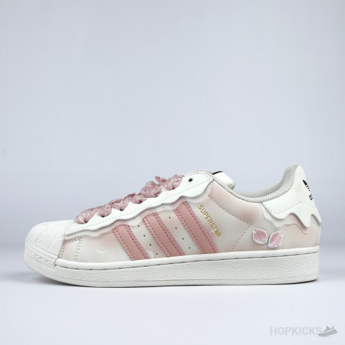 "Adidas Superstar ""White / Pink""   [Without box]"
