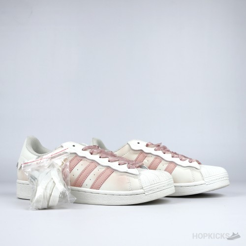 "Adidas Superstar ""White / Pink""   [Without box]"