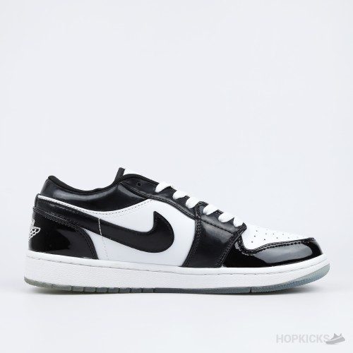 "Air Jordan 1 Low ""Panda patent leather finish""   [Without box]"