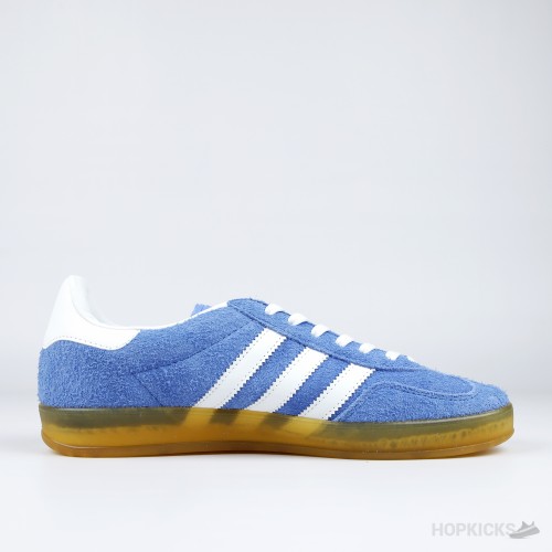 ADIDAS GAZELLE INDOOR INDIGO BLUE SUEDE WHITE [Without box]