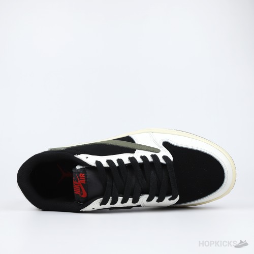 AJ-1 Lows Travis Scott (Olive) [Without box]