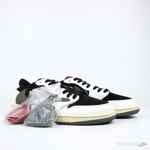AJ-1 Lows Travis Scott (Olive) [Without box]