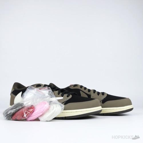 Nike Air Jordan 1 Retro Low Travis Scott Low Mocha  [Without box]