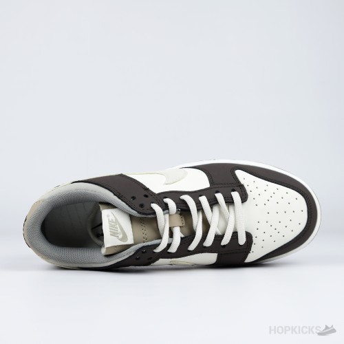Nike Dunk Low "Baroque Brown/White/Sail" [Without box]