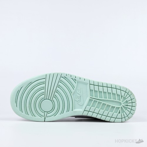 Air Jordan 1 Mid "White/Navy/Mint" [Without Box]