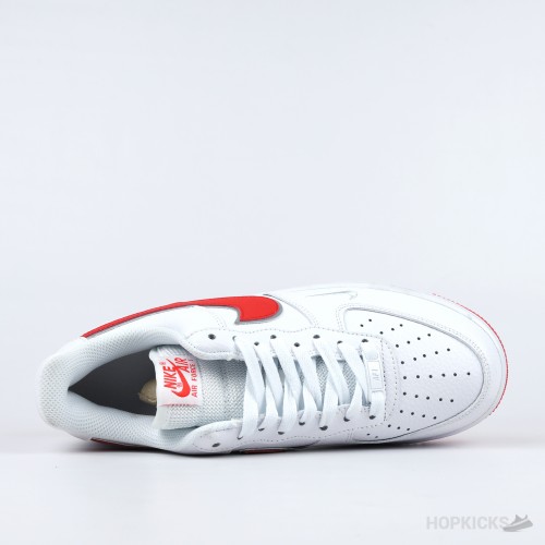 Nike Air Force 1 '07 "White/Orange" [Without Box]