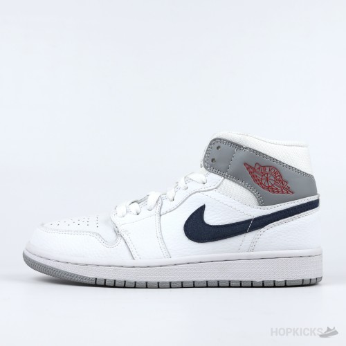 Air Jordan 1 Mid "True Blue" [Without Box]
