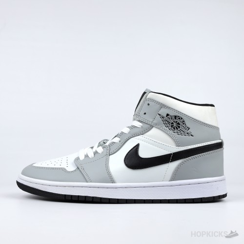 Air Jordan 1 Mid "Light Smoke Grey" [Without Box]