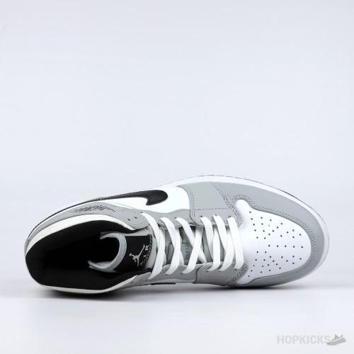 Air Jordan 1 Mid "Light Smoke Grey" [Without Box]