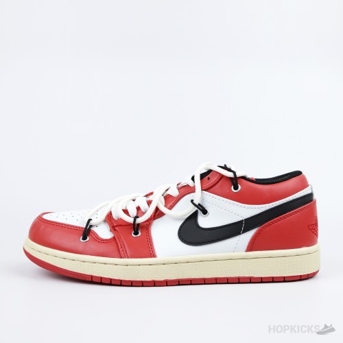 NIKE AIR JORDAN LOW 1 White/ Red [Without box]