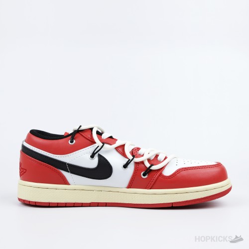 NIKE AIR JORDAN LOW 1 White/ Red [Without box]