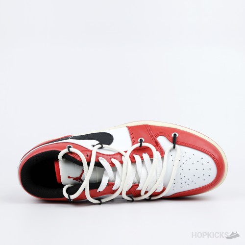 NIKE AIR JORDAN LOW 1 White/ Red [Without box]