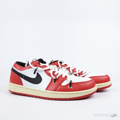 NIKE AIR JORDAN LOW 1 White/ Red [Without box]